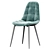 Modern Eco Back Chair 3D model small image 2