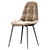 Modern Eco Back Chair 3D model small image 3