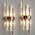 Elegant Crystal Wall Light 3D model small image 3