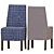 Scandinavian Elegance: IKEA EKEDALEN Table and BERGMUND Chairs 3D model small image 5