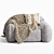 Elegant Busnelli PIUMOTTO Armchair 3D model small image 2