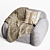 Elegant Busnelli PIUMOTTO Armchair 3D model small image 4