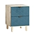 Aquamarine Bedside Table: Tejons Time Art 3D model small image 1