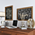 Modern Office Essentials: Laptop, Books, Decor 3D model small image 14