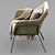 Elegant Shelford Armchair 3D model small image 6