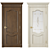 Modern Interior Door 3D Model 3D model small image 1