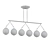 Vintage Globe Island Chandelier 3D model small image 2