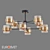 Modern Loft-Style Ceiling Chandelier Eurosvet 70127/8 Arcada 3D model small image 1
