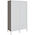 Stylish Spring-Sized Wardrobe 3D model small image 3