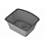 Blanco Diamond Single - Anthracite 3D model small image 4