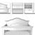 Evolur Dreamland 4-in-1 Crib 3D model small image 3