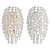 Candela Luxe Silver Gold Chandelier 3D model small image 1
