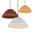 Elegant Cascading Lamp 3D model small image 1
