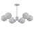 Elegant Barcelona Chandelier 3D model small image 2