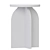 Elegant Marble Side Table 3D model small image 3