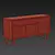 Sleek Modern Sideboard By Kressel + Schelle 3D model small image 2