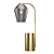 Sleek Brass Arren Table Lamp 3D model small image 2