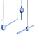 Sleek Black Pendant Lamp Collection 3D model small image 4