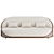Cask Boucle 3-Seater Sofa 3D model small image 7