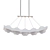 Boone Leaf Pendant: Elegant Kitchen Island Lighting 3D model small image 1