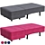 Lycksele Sofa Bed | Shiftebu Blue 3D model small image 2