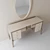 Elegant Ribbed Dressing Table 3D model small image 2