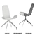 Cattelan Flamingo 2022 Cantilever: Elegant and Modern Chair 3D model small image 6