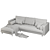 MADE Scott 4-Seater Corner Sofa: Versatile Elegance in 8 Colors 3D model small image 5