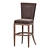 Colette Memory Swivel Bar Stool 3D model small image 1