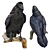 3D Crow Sculpture | 11,554 Polygons 3D model small image 5