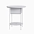 Bangor Bedside Table: Stylish and Functional 3D model small image 7