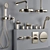 Gessi Venti 20 Bathroom Faucet 3D model small image 2