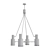 Elegant Crystal Chandelier SL003 3D model small image 2