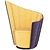 Sogood Jori Armchair: Stylish & Comfortable 3D model small image 1