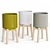 Florian Planter with Gelvei Legs 3D model small image 1