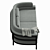 Modern Elegance: Contempo Sofa 3D model small image 4