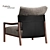 Elegant Porada Vera Armchair 3D model small image 3