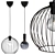 IKEA Grindfallet Molnart Pendant 3D model small image 6