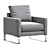 Elegant Rolf Benz Chair: 2014 Version 3D model small image 3