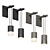 Sleek and Simple Wall Suspenders 3D model small image 4