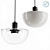 Elegant Inda Pendant Light 3D model small image 3