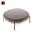 Abisko Round Bench by True Design 3D model small image 1