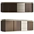 Vintage Parioli Sideboard: Mid-century Elegance 3D model small image 1