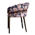 Elegant Aminta Armchair 3D model small image 2