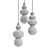 Elegant Pendant Light: F-Promo Bibili 3D model small image 2