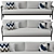 Vintage Teak Laurel Sofa 3D model small image 4