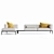 Elegant Jaan Sofa: Walter Knoll 3D model small image 2