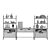3D Toys and Furniture Set 3D model small image 3