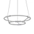 Abstract LED Chandelier: Chicago Loop 30 3D model small image 2