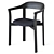 Sleek Holm Chair in Ariake Design 3D model small image 6